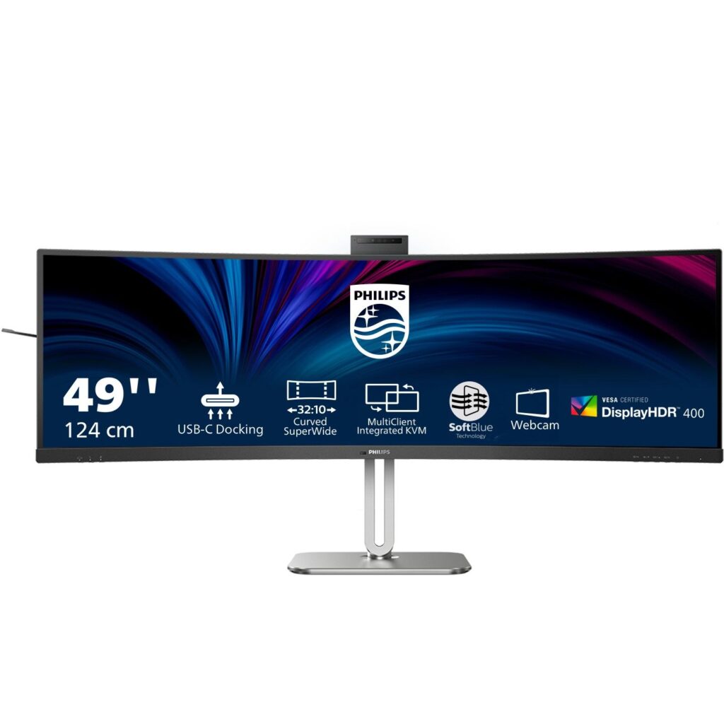 philips 124.0cm(48.8") 49b2u6900ch 32:9 hdmi+dp+usb c curv. retail