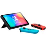 Nintendo Switch OLED Console | 7" Display, 64GB Storage, Red/Blue Joy-Con