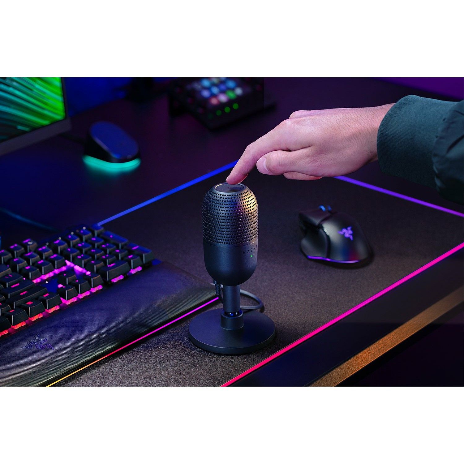 razer seiren v3 microphone black