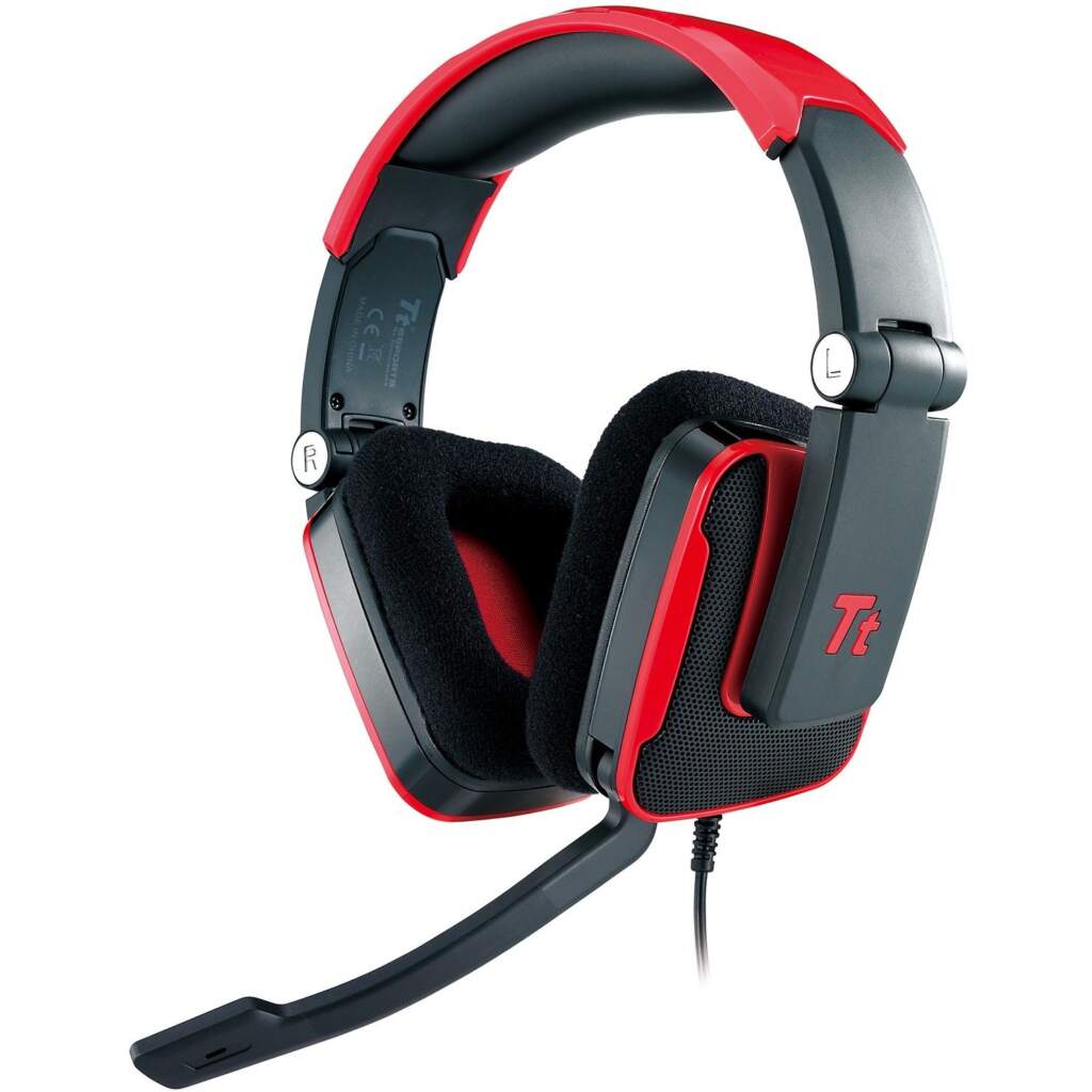 thermaltake ttesports/headsets/shock/royal red/3.5mm/stereo