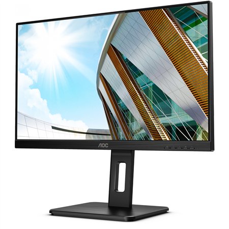AOC 24P2Q,AOC 24 inch monitor,AOC Full HD IPS monitor,AOC business monitor,ergonomic monitor AOC,AOC pivot monitor,VESA mount monitor,AOC monitor with speakers,HDMI DVI VGA DisplayPort monitor,AOC P2 series