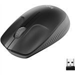 Logitech M190 Optical Wireless Mouse Black