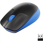 Logitech M190 Optical Wireless Mouse Blue