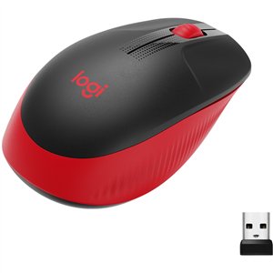 Logitech M190 Optical Wireless Red