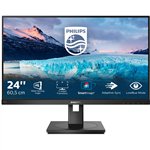 61cm / 24'' (1920x1080) Philips S-Line 242S1AE 16:9 4ms HDMI DVI VGA DisplayPort VESA Pivot Speaker Full HD Black