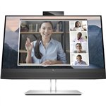 60,45cm / 23,8'' (1920x1080) HP E24mv G4 Conferencing Monitor 16:9 5ms IPS HDMI VGA DisplayPort VESA Pivot Speaker Full HD Black / Silver