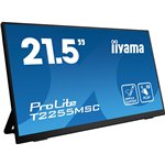 54,5cm / 21,5" (1920x1080) iiyama ProLite T2255MSC-B1 16:9 FHD IPS Touch 5ms 60Hz HDMI DP Speaker Black