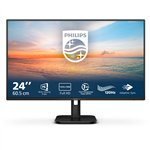 61cm / 24" (1920x1080) Philips 24E1N1100A 16:9 FHD IPS 1ms 100Hz VGA HDMI Speaker Black