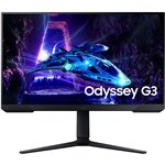 68,6cm / 27" (1920x1080) Samsung Odyssey G3 S27DG300EU 16:9 FHD VA 1ms 180Hz HDR10 HDMI DP Black