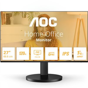 AOC 27B3HA2,AOC Basic-line monitor,AOC 27 inch monitor,AOC FHD monitor,100Hz monitor,4ms monitor,AOC monitor with speakers,budget AOC monitors,eye comfort monitor,slim border monitor,AOC Basic line 27 inch