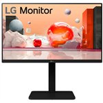 61cm / 24" (1920x1080) LG 24BA550-B 16:9 FHD IPS 5ms 100Hz DP HDMI VGA USB Speaker Pivot Black