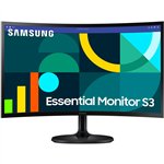 61cm / 24" (1920x1080) Samsung S24D364GAU 16:9 Essential Full HD 4ms Black