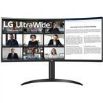 86,42cm / 34" (3440x1440) LG Ultra Wide Curved 34WR55QK-B.AEU WQHD HDR10 5ms 2xHDMI DP USB-C