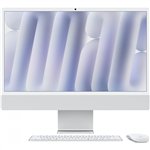 Apple 24-inch iMac with Retina 4.5K display: Apple M4 chip with 8-core CPU and 8-core GPU. 16GB. 256GB SSD - Silver
