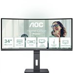 AOC 86.0cm (34") CU34P3CV 21:09 HDMI+DP+USB-C VA Curved retail