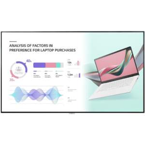 lg 98uh5j h signage display uh5 series 248.92cm 98zoll ips uhd 500cd/m2 24/7 haze webos speaker wifi