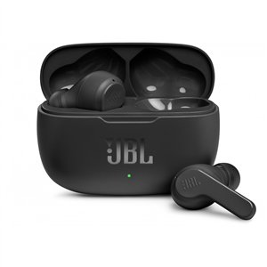 JBL Wave 200TWS,JBL Wave 200 TWS black,JBL true wireless earbuds,JBL wireless in-ear headphones,JBL Wave earbuds,JBL Bluetooth headphones,JBL 200TWS review,JBL Deep Bass earbuds,JBL wireless music earbuds,JBL Wave 200 specs