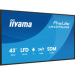 IIYAMA 108cm (42.5") LH4375UHS-B2AG 16:9 2xHDMI+3xDP+2xUSB