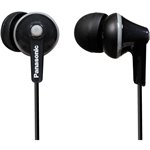 Panasonic RP-HJE125E-K In-Ear Headphones | Ergofit Design, Black