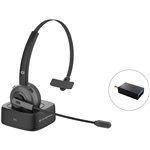 CONCEPTRONIC Headset Wireless BT 5.0 +Ladestation black