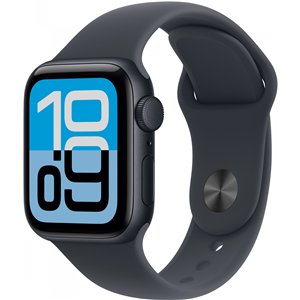 Apple Watch SE 3 Aluminium 40mm Mitternacht (Sportarmband mitternacht) M/L