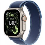 Apple Watch Ultra 3 Titanium Cellular 49mm Natural (Trail Loop blue/light blue) S/M