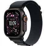 Apple Watch Ultra 3 Titanium Cellular 49mm Schwarz (Alpine Loop schwarz) Medium