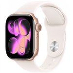 Apple Watch S11 Aluminum Cellular 42mm Rose Gold (pale pink sports band) S/M