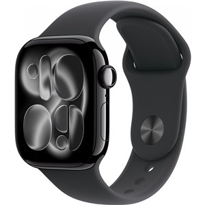 Apple Watch S11 Aluminum Cellular 42mm Diamond Black (Black Sport Band) S/M