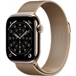 Apple Watch S11 Titanium Gold Cellular 42 mm (gold Milanese loop)
