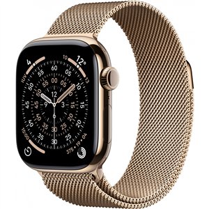 Apple Watch S11 Titanium Gold Cellular 42 mm (gold Milanese loop)