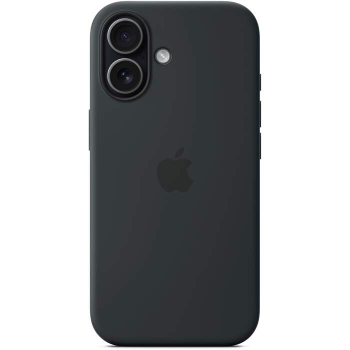 silicone case iphone 17 with magsafe (black)