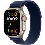 APPLE Watch Ultra 2 GPS + Cellular 49mm Natural Titanium Case with Blue Trail Loop - M/L