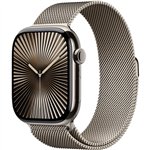 APPLE Watch Series 10 GPS + Cellular 46mm Natural Titanium Case with Natural Milanese Loop - M/L