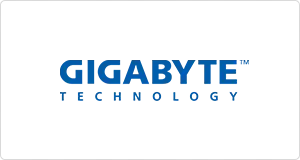 c brand logo gigabyte